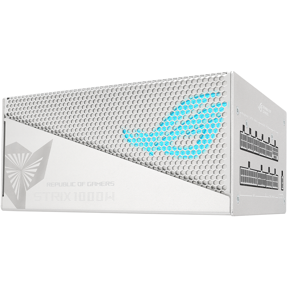 ASUS ROG STRIX 1000W Gold Aura White Edition 80 Plus Gold Power Supply