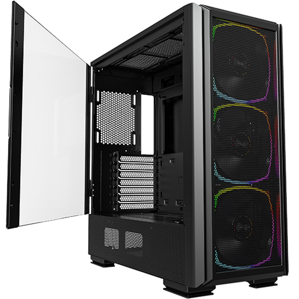 Montech SKY TWO GX E-ATX Mid Tower PC Case With 3x 140mm