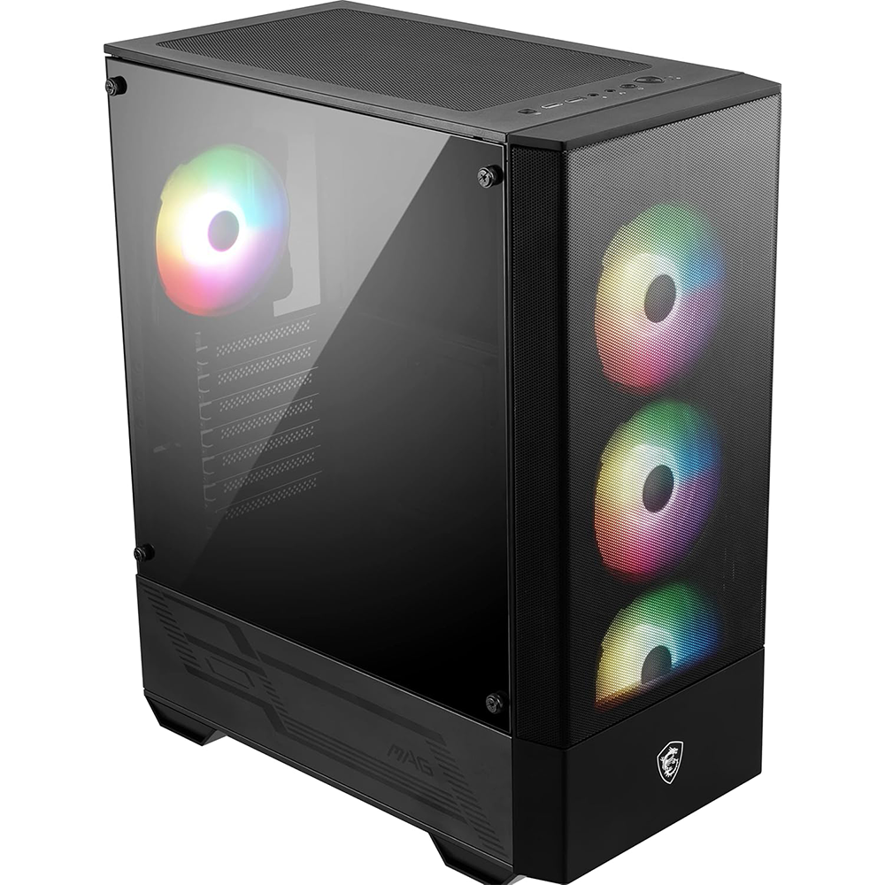 MSI MAG FORGE 112R ATX Mid Tower PC Case With 4x ARGB Fans