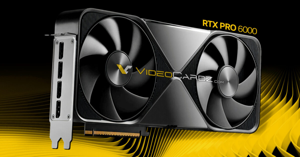 كرت شاشة NVIDIA RTX PRO 6000 Blackwell في GTC 2025