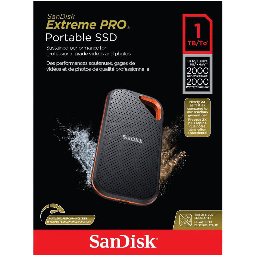 SanDisk Extreme PRO Portable SSD V2 - Tech Bit Store