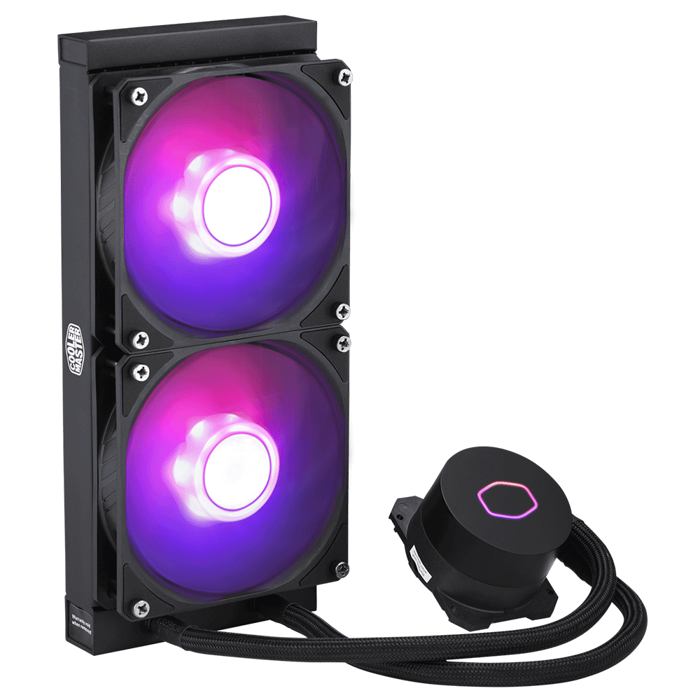 Cooler Master MasterLiquid ML240L ARGB V2 AIO CPU Liquid Cooler Black