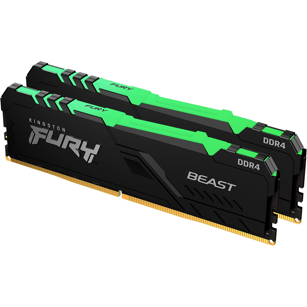 Kingston FURY Beast DDR4 RGB 16GB (2x8GB) 3200MHz Desktop Memory Kit
