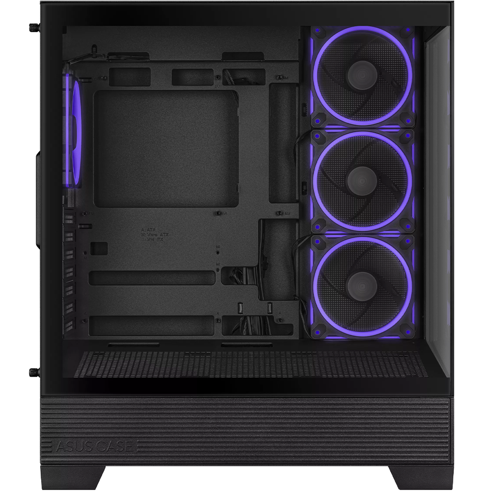 ASUS A31 Plus TG ARGB ATX Mid Tower PC Case With 4x ARGB Fans