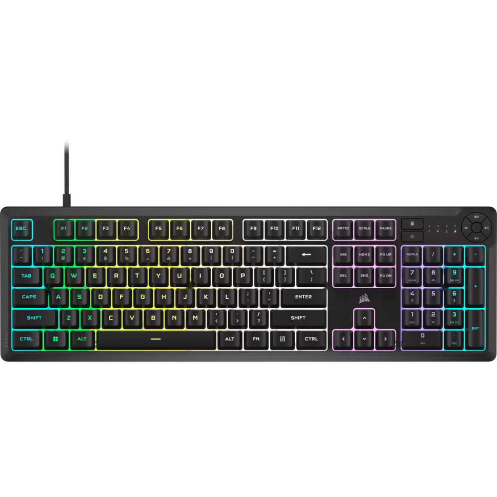 Corsair K55 CORE RGB Gaming Keyboard Full Size — Black