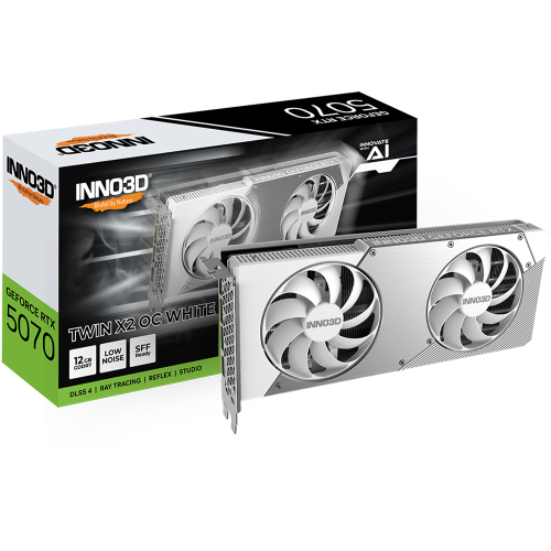 انو ثري دي GeForce RTX 5070 TWIN X2 OC 12GB WHITE...