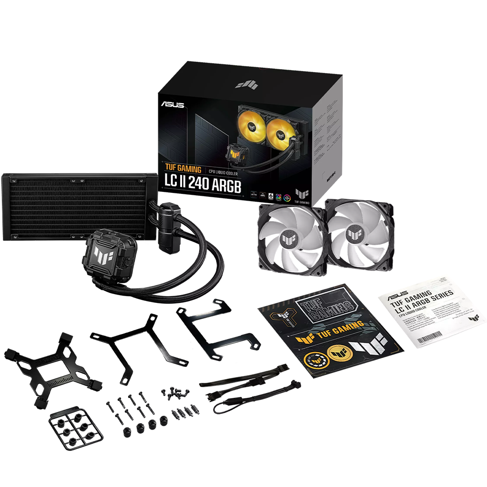 TUF GAMING LC II 240 ARGB 黒 | CPU クーラー TUF Gaming LC II 240 ARGB｜Cooling｜ASUS USA