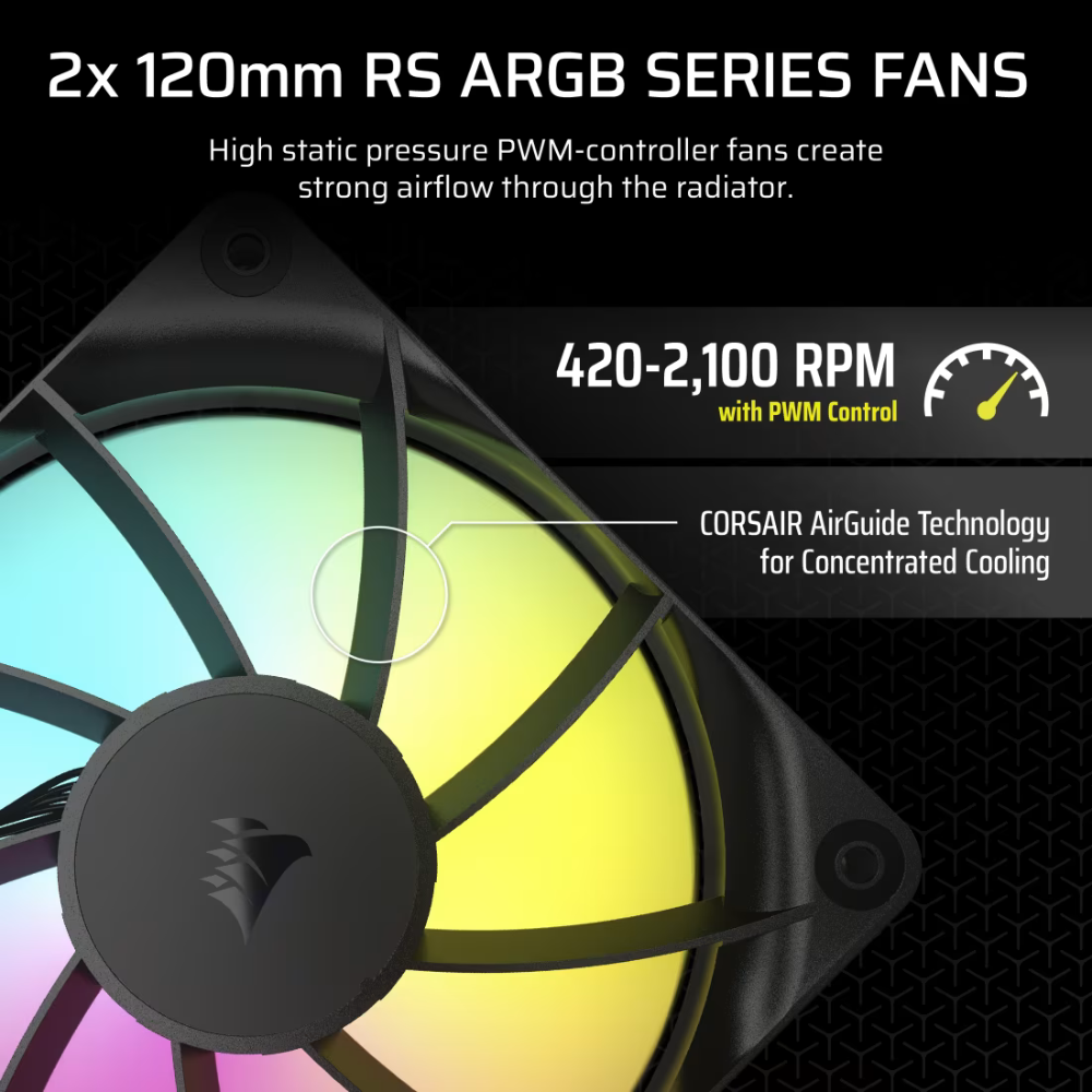 Corsair NAUTILUS 240 RS ARGB Liquid CPU Cooler 240mm AIO