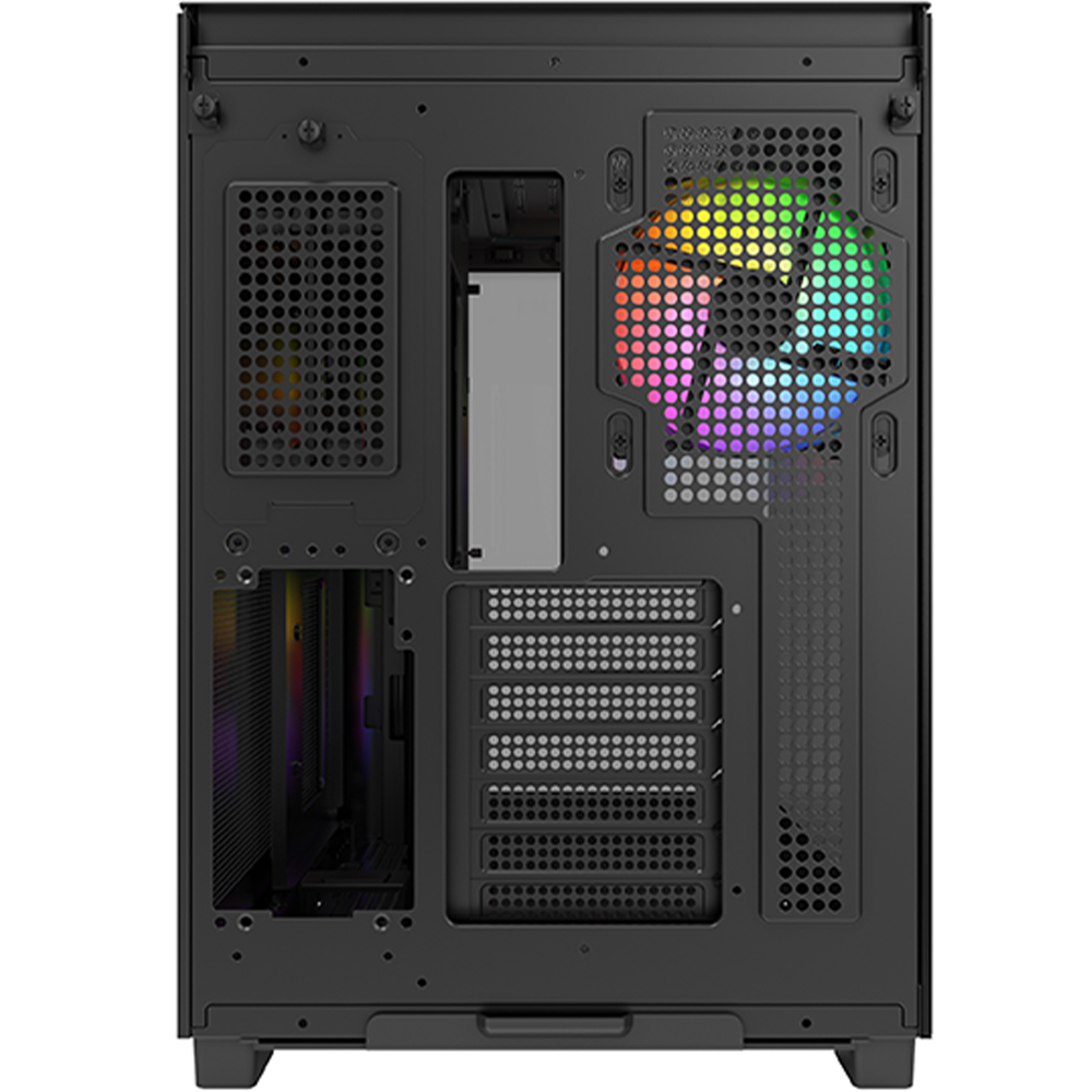 مونتيك KING 65 PRO كيس PC بحجم ATX Mid Tower مع 3 مراوح ARGB
