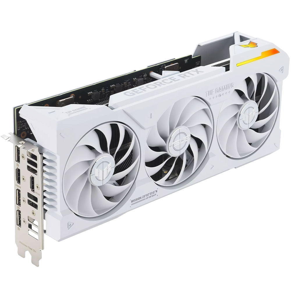 ASUS TUF Gaming GeForce RTX 4070 Ti SUPER BTF White OC Edition 16G VGA