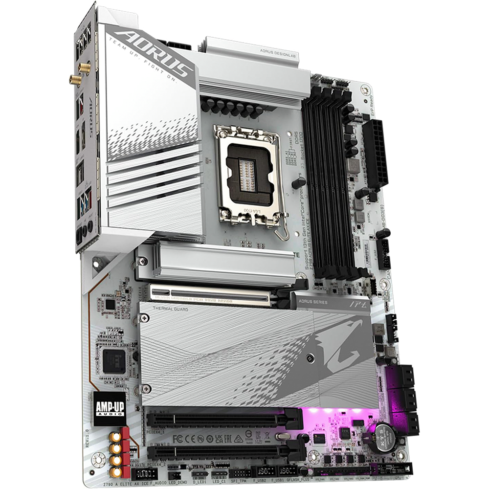 Gigabyte Z790 AORUS ELITE AX ICE LGA1700 Socket intel CPUs Motherboard