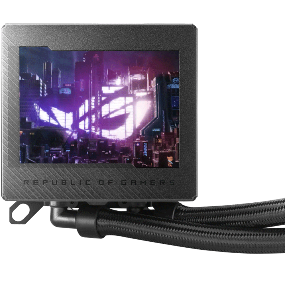 ASUS ROG Ryujin III 360 ARGB AIO Liquid CPU Cooler 3.5” LCD Display