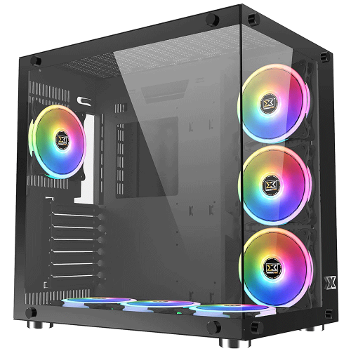 Lian Li O11 Dynamic XL: Full Tower espaciosa con iluminación ARGB y  certificado ROG