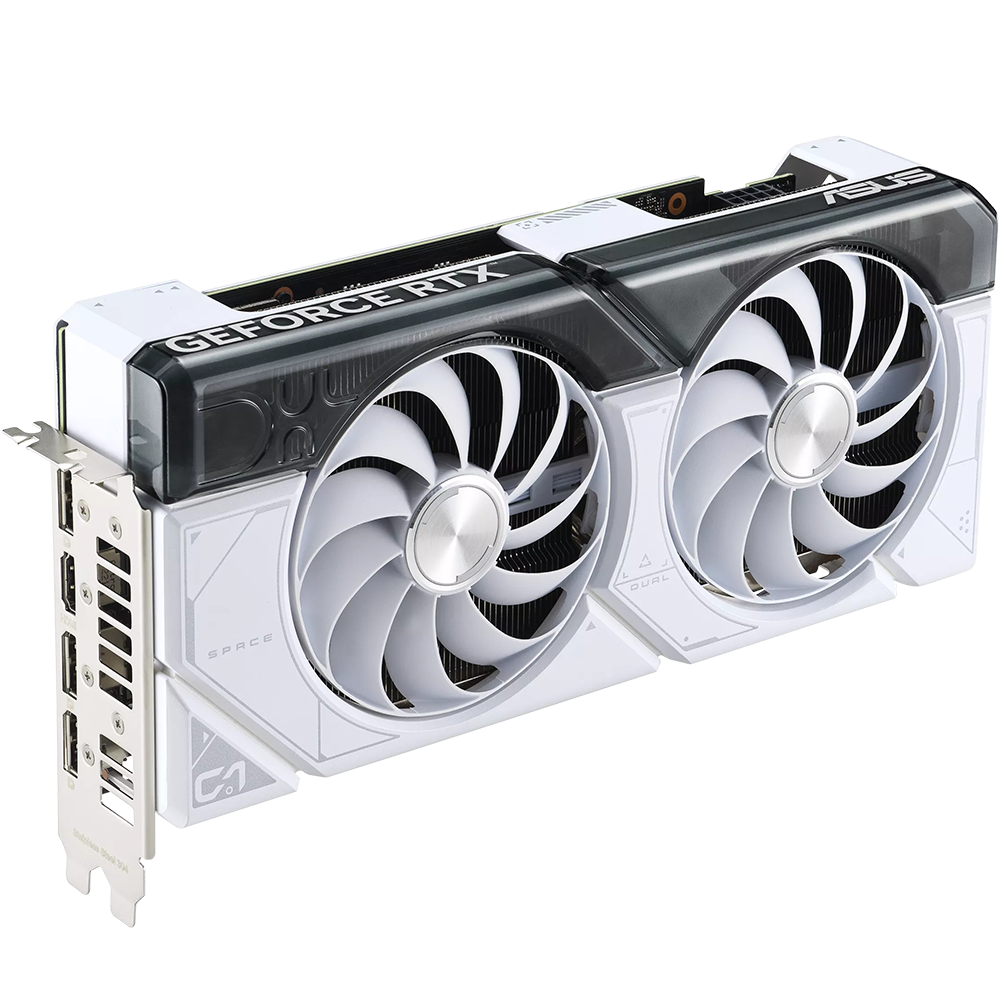 ASUS Dual GeForce RTX 4070 White OC Edition 12GB GDDR6X Graphics
