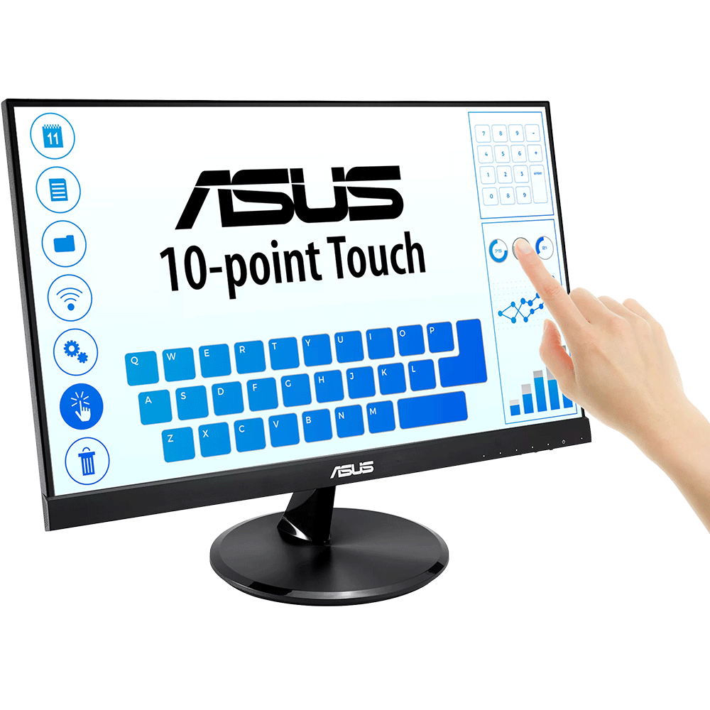 ASUS VT229H Touch Monitor 22 inch, Full-HD, IPS, Touch, Frameless
