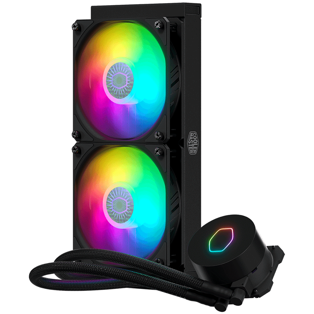 Cooler Master MasterLiquid ML240L ARGB V2 AIO CPU Liquid Cooler Black