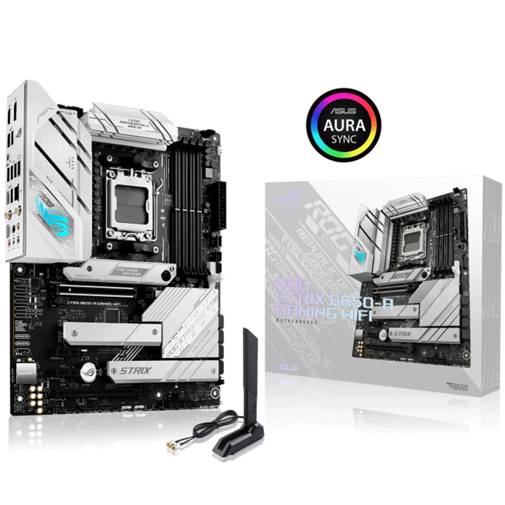 ASUS ROG STRIX B650-A GAMING WIFI AM5 Socket For AMD CPUs Motherboard
