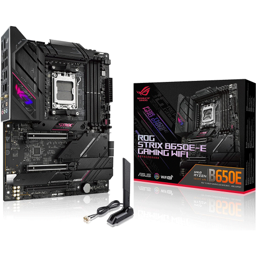 اسوس ROG STRIX B650E-E GAMING WIFI اللوحة الام بمق...