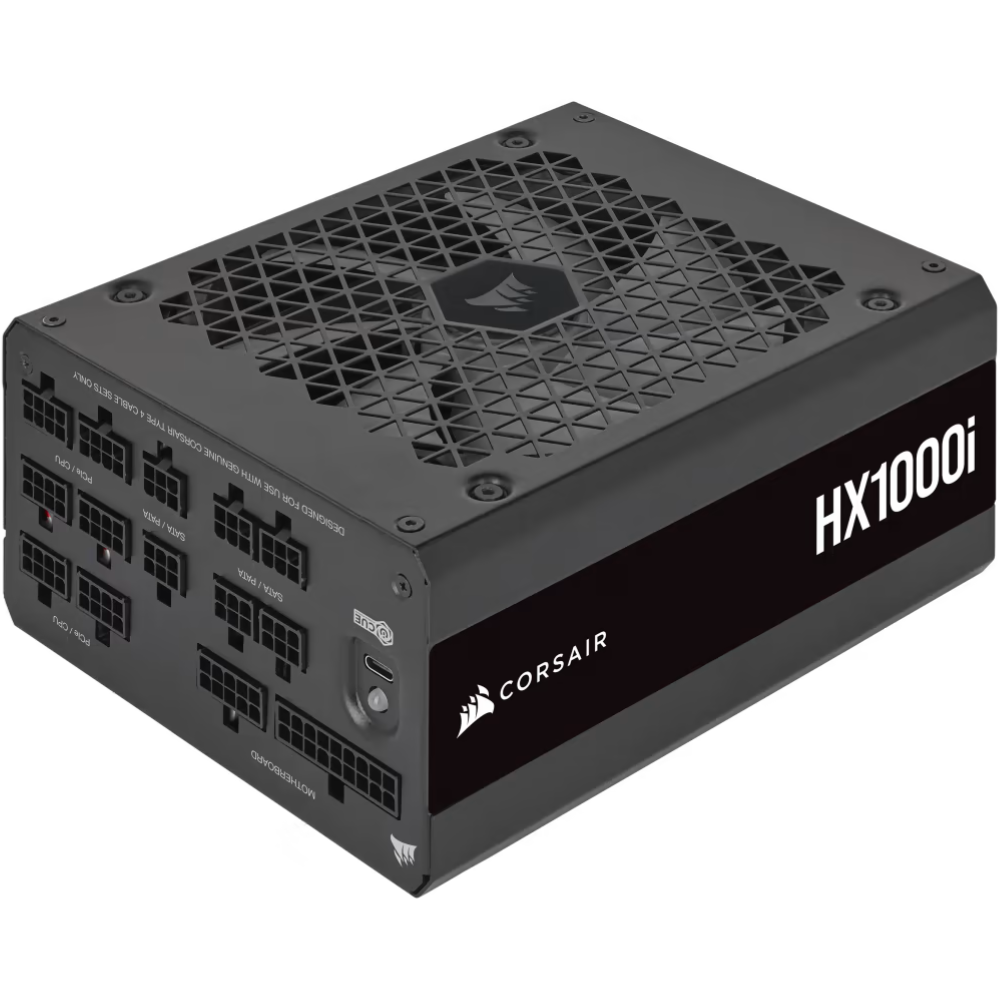 Corsair HX1000i 80 PLUS Platinum Fully Modular, ATX 3.0 Power Supply