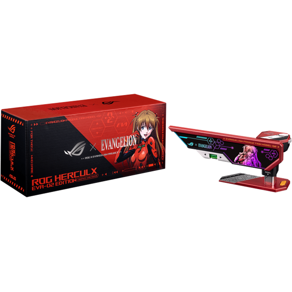 【未開封】ROG Herculx EVA-02 Edition グラボホルダー Amazon.com: ASUS ROG Herculx EVA-02 Edition Graphics Card