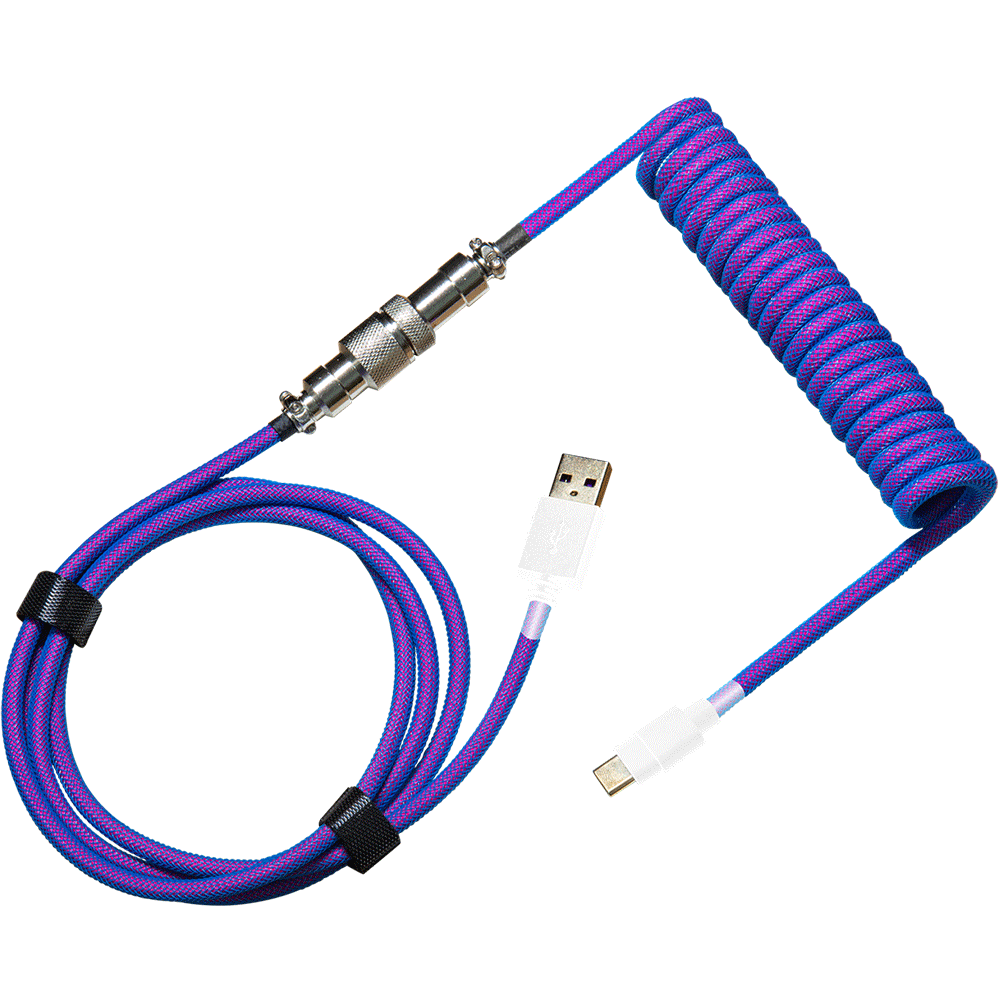 Cooler Master Coiled Cable with Detachable Metal Aviator Connector