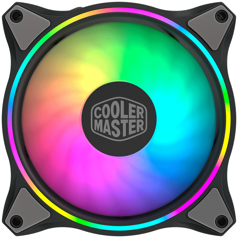 Cooler Master MasterFan MF120 Halo Duo-Ring 120mm Single Fan