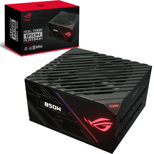 اسوس ROG Thor 850W Platinum مزود الطاقة بكفاءة 80...