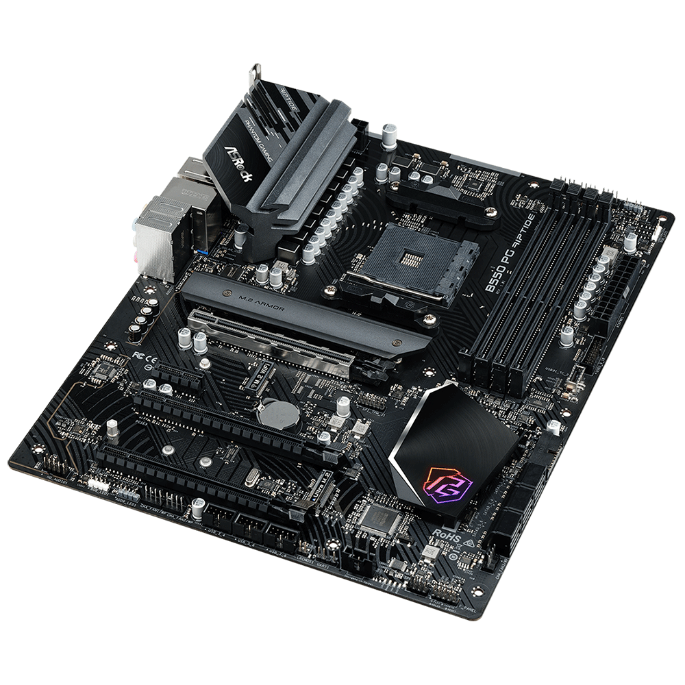 ASRock B550 PG Riptide AMD Socket AM4 For AMD Ryzen CPUs Motherboard