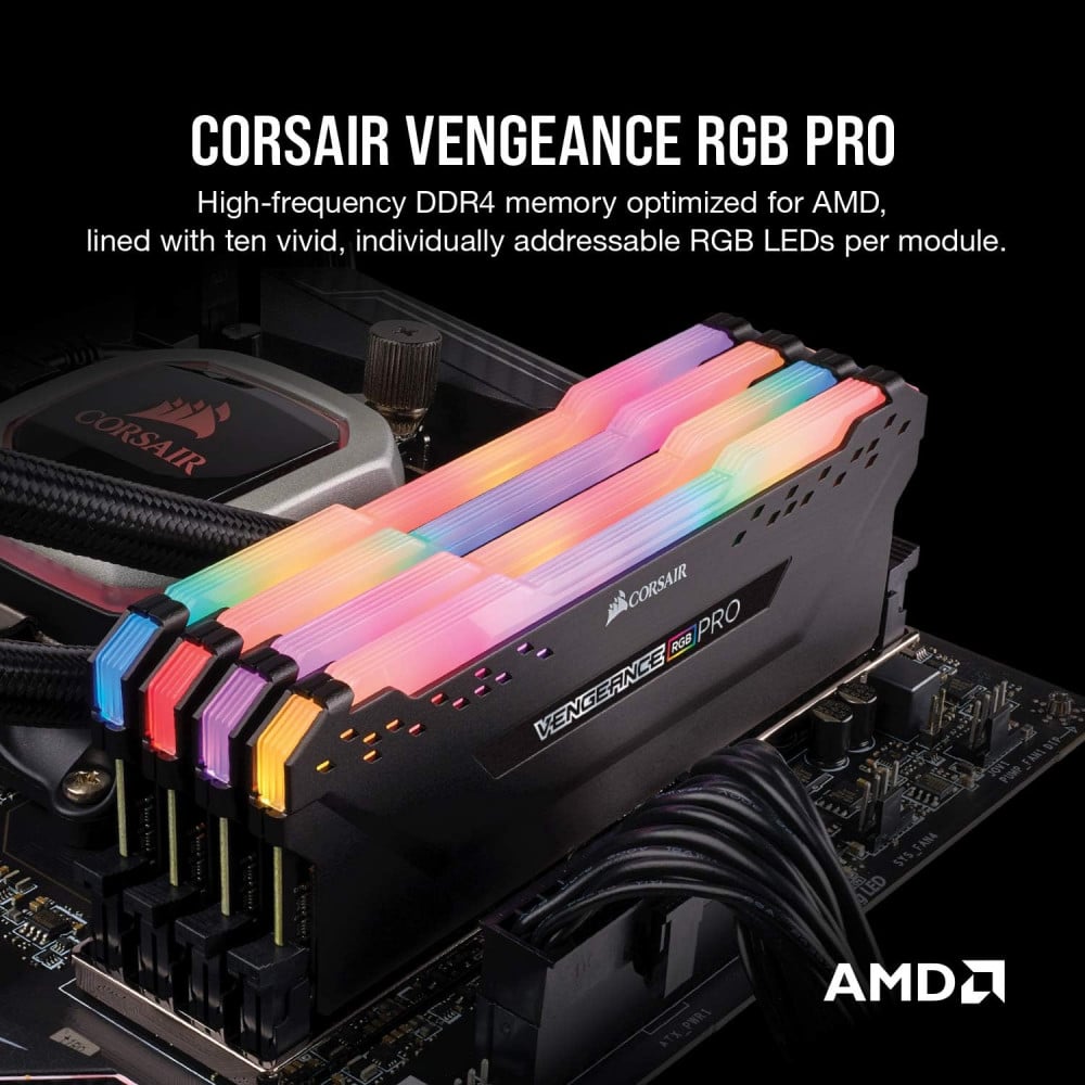 Corsair VENGEANCE RGB PRO 32GB (2x16GB) DDR4 3600MHz C18 Memory Kit - Tech  Bit Store