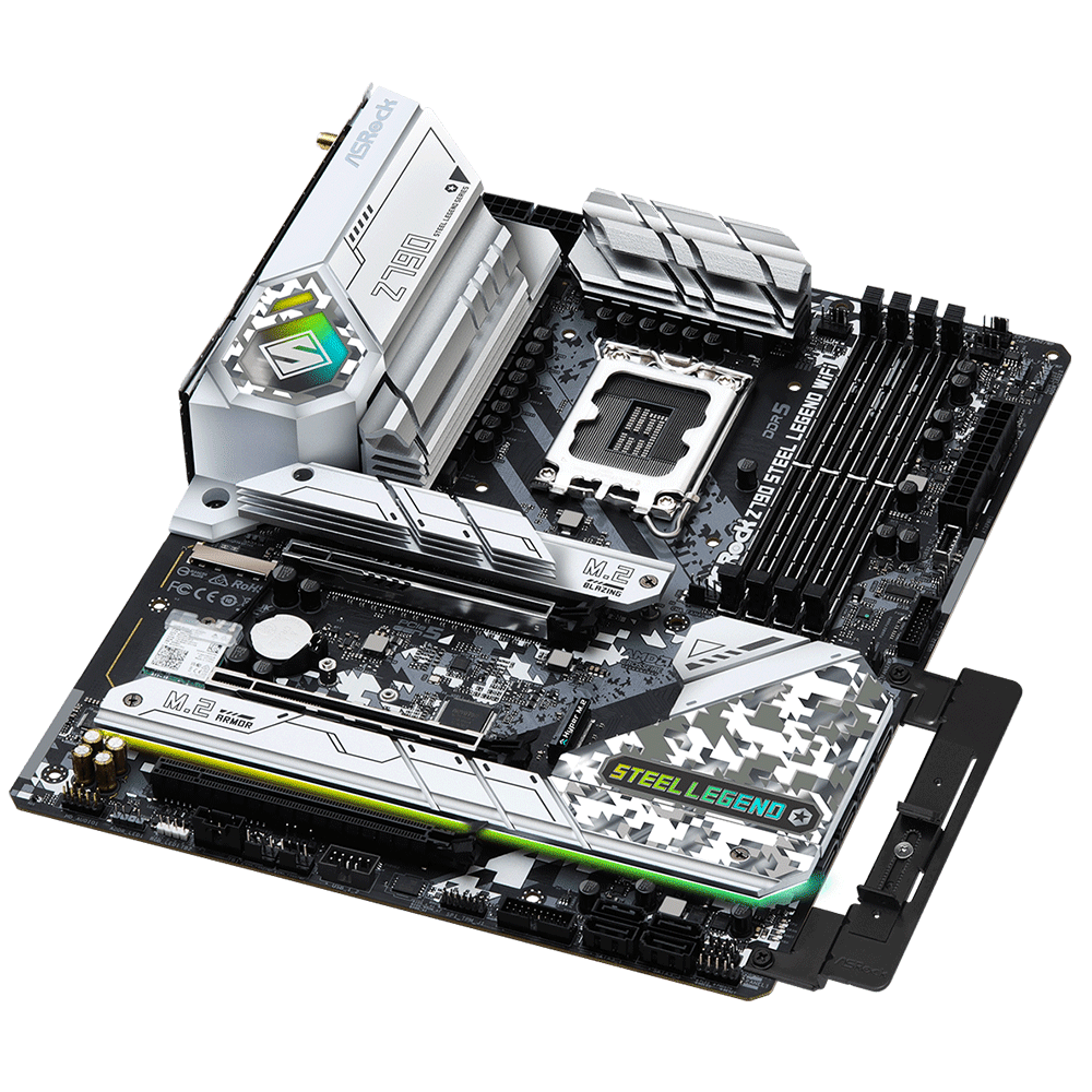 ASRock Z790 Steel Legend WiFi DDR5 Socket LGA1700 Motherboard