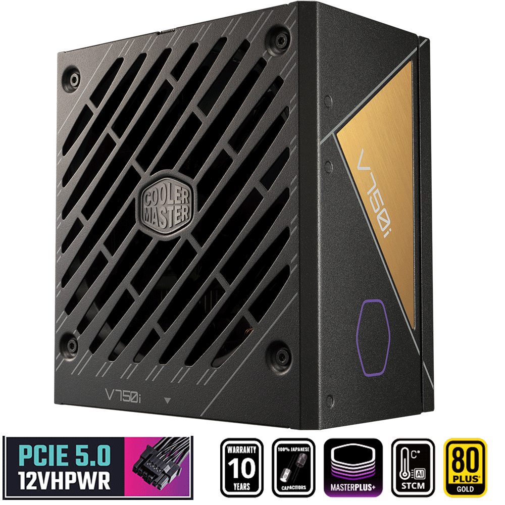 كولر ماستر V Gold 750W i Multi مزود الطاقة بكفاءة...