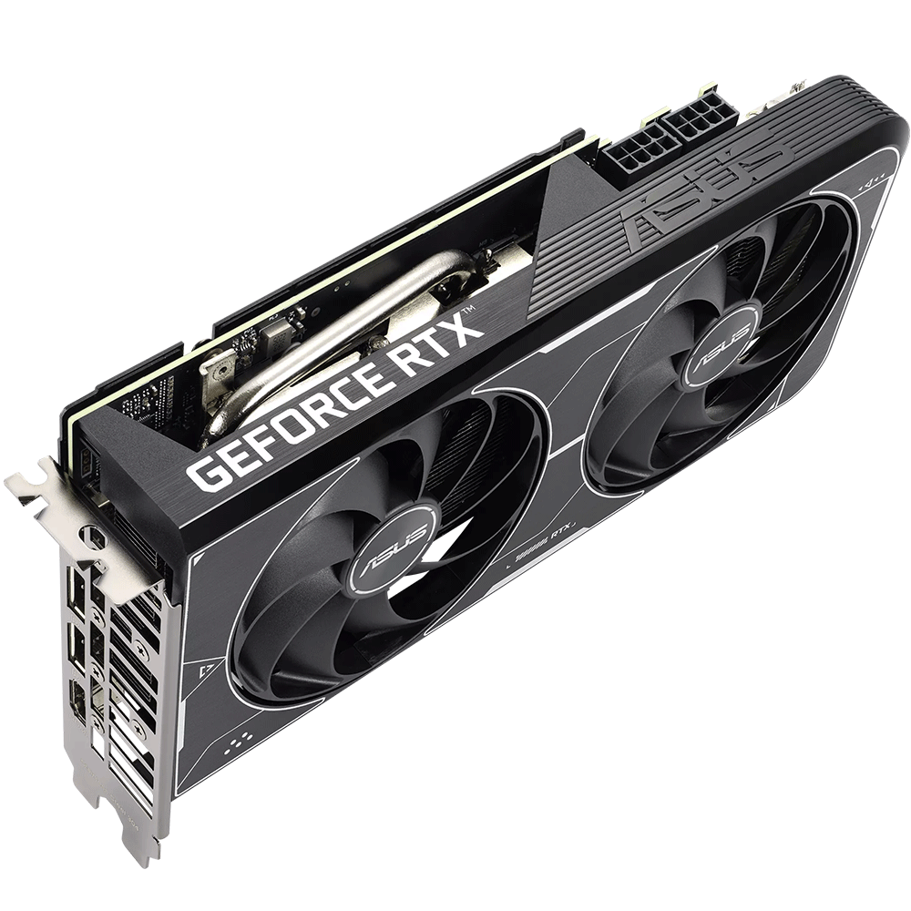 اسوس Dual GeForce RTX 3060 Ti OC Edition 8GB GDDR6X كرت شاشة للالعاب