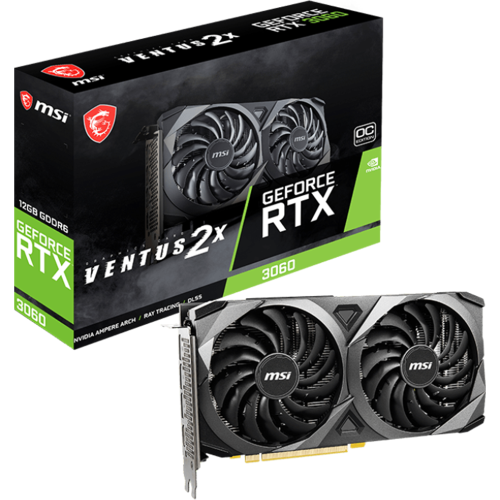 ام اس اي GeForce RTX 3060 VENTUS 2X 12G OC كرت شاش...