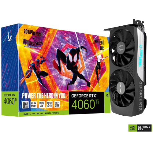 ダイワ ZOTAC GAMING GeForce RTX 4060 Ti 8GB Twin Edge OC SPIDER-MAN