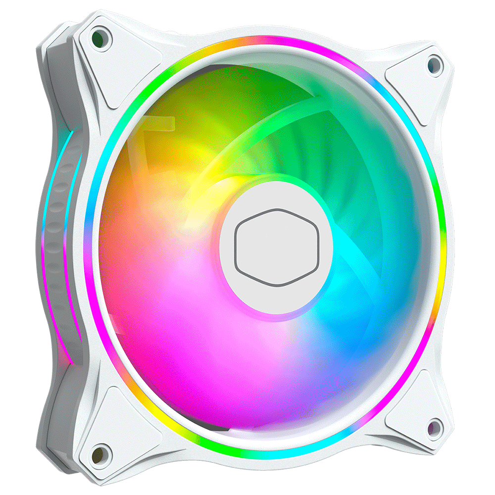 Cooler Master MasterFan MF120 Halo Duo-Ring 120mm Single Fan