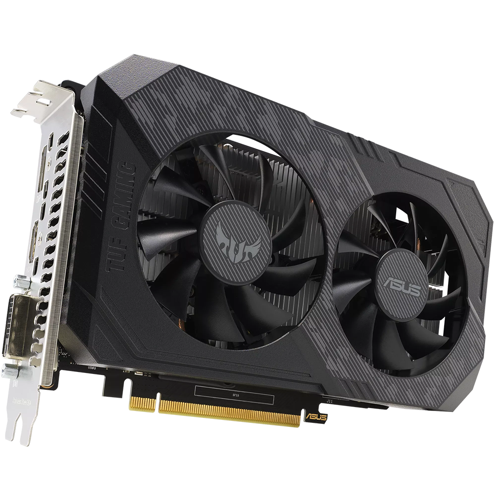 ASUS TUF Gaming GeForce GTX 1650 V2 OC Edition 4GB GDDR6 Graphics Card