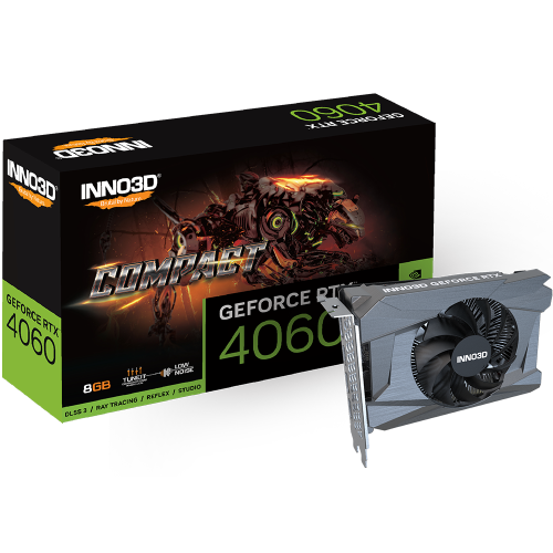 INNO3D GeForce RTX 4060 8GB Compact Graphics Card | Tech Bit Store