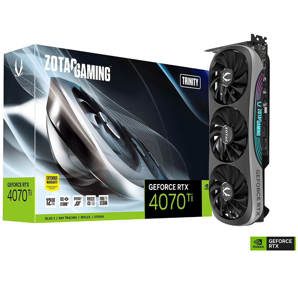 Zotac GAMING GeForce RTX 4070 Ti Trinity 12Gb GDDR6X Gaming