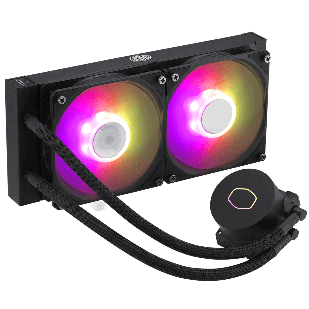 Cooler Master MasterLiquid ML240L ARGB V2 AIO CPU Liquid Cooler Black
