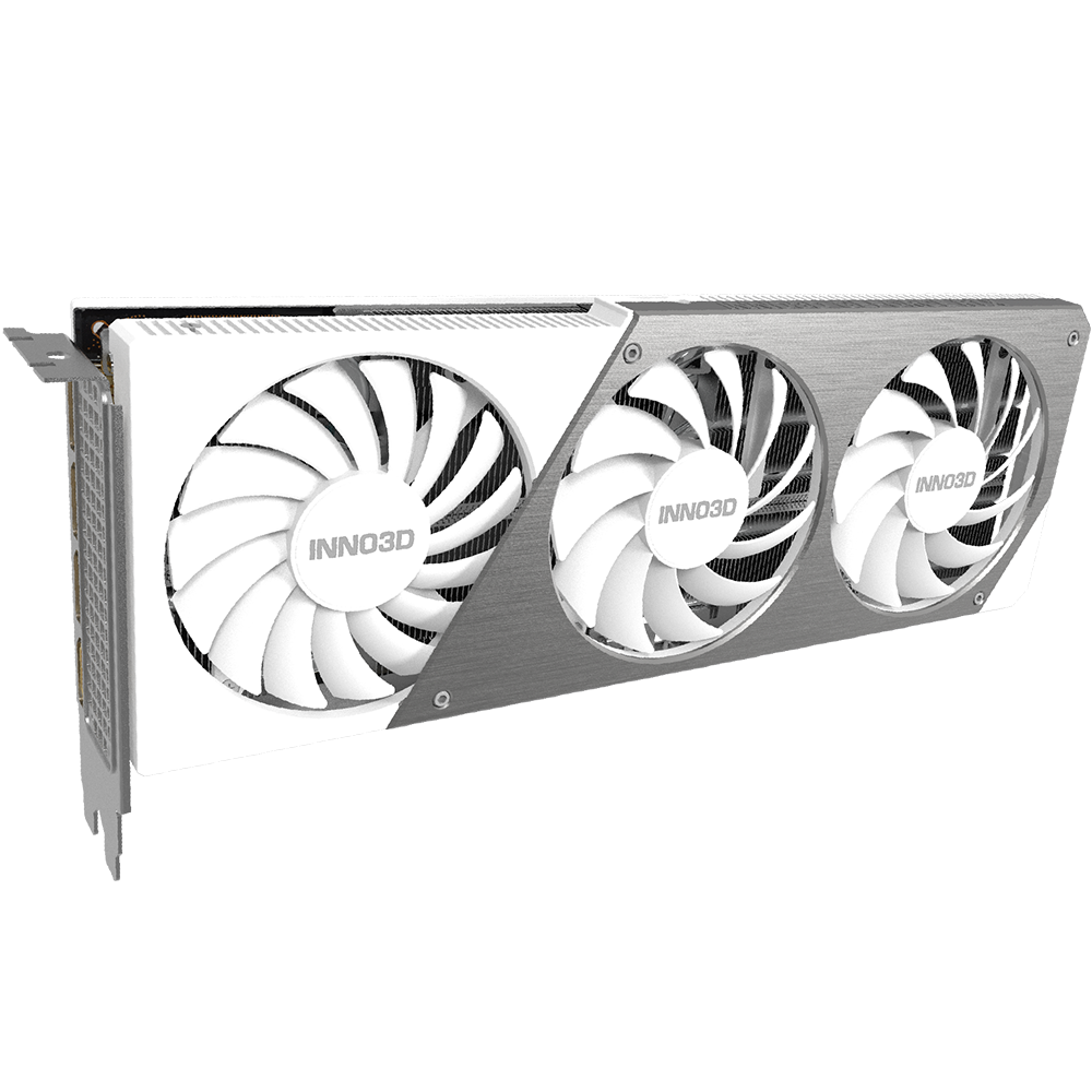 INNO3D GeForce RTX 4070 TI X3 OC White 12GB Graphics Card
