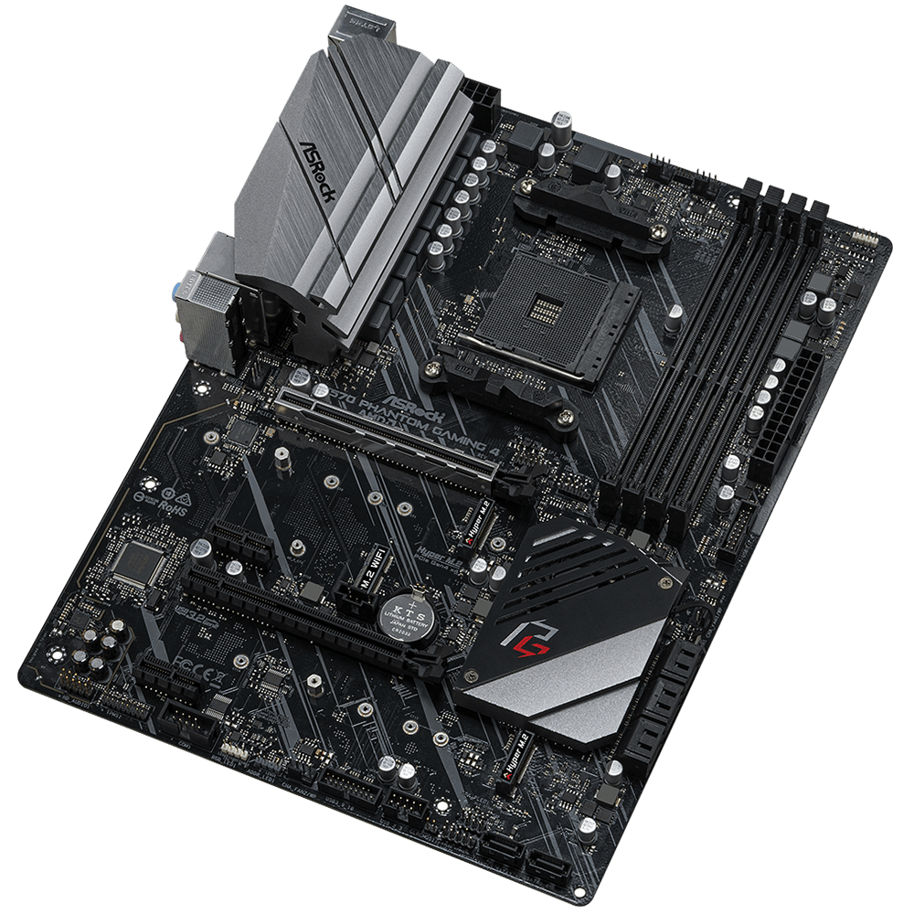 ASRock X570 Phantom Gaming 4 Socket AM4 For AMD Ryzen Motherboard