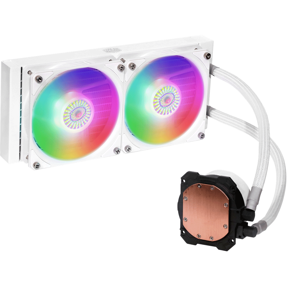 Cooler Master MasterLiquid ML240L ARGB V2 White Edition Liquid Cooler