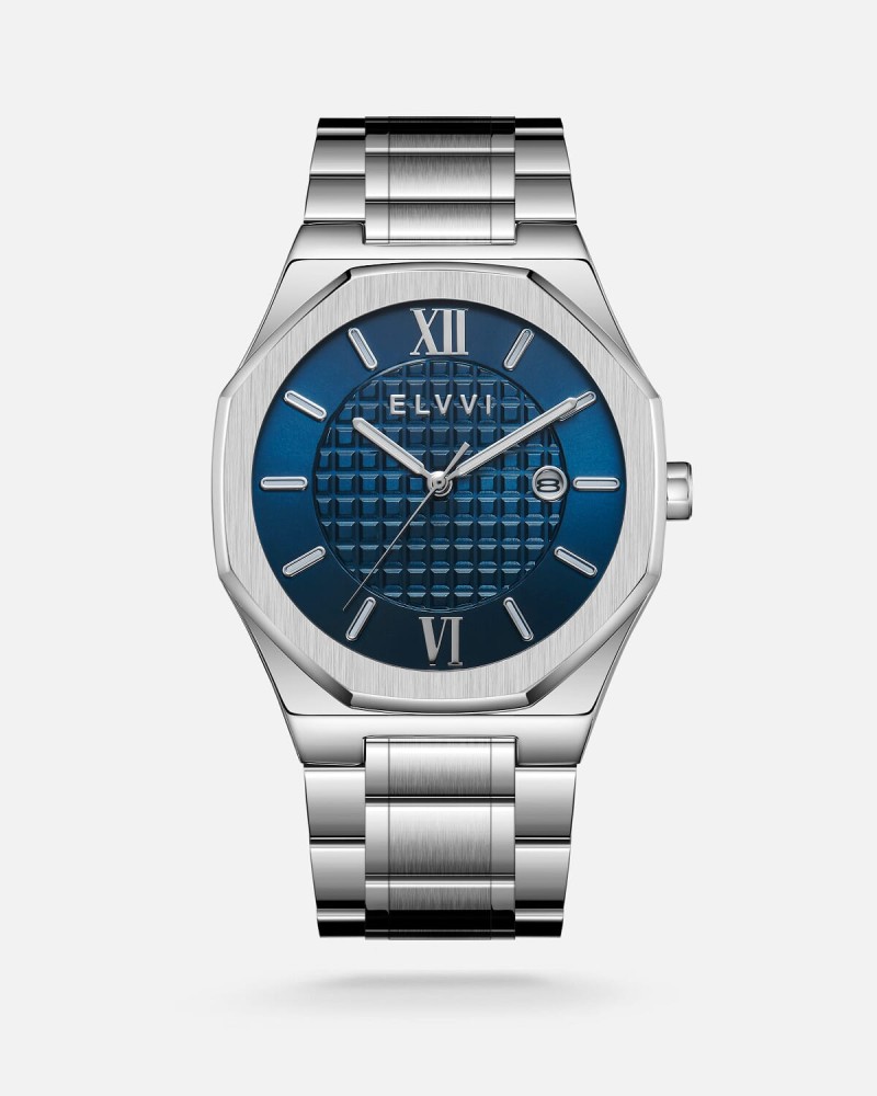 Men's watch in silver