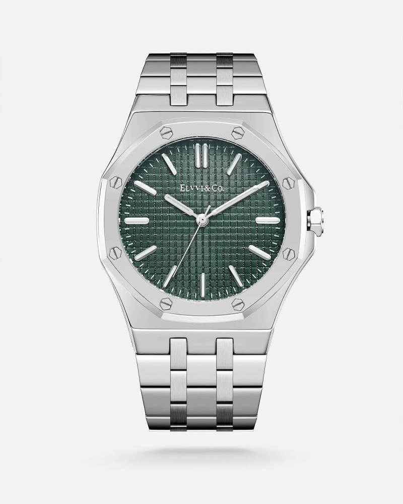 Men's watch from Alfi, silver color