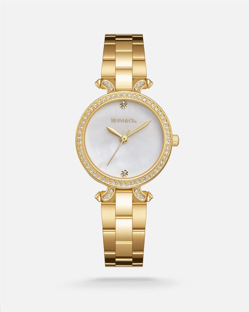 Women's watch in gold