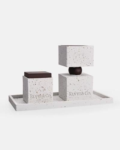 Distinctive Incense Burner & Box Set Choose Color:(Incense burner and incense box set in black and brown)
