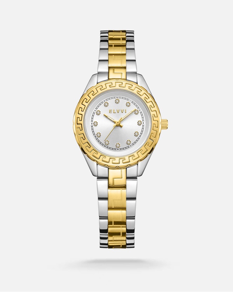Women's gift set in silver and gold