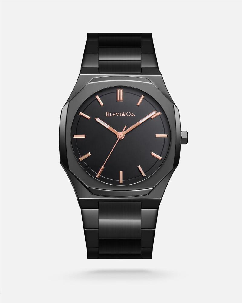 V&Co men's gifts: distinctive pen, cufflinks, and watch
