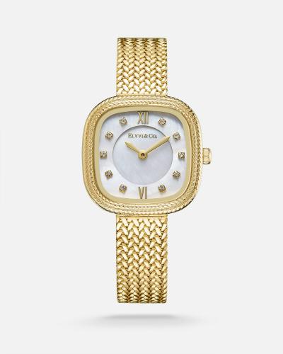 Women's watch from Alfi in gold color