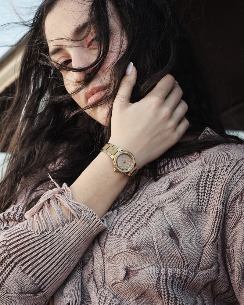 Women's steel watch from Al-Fay
